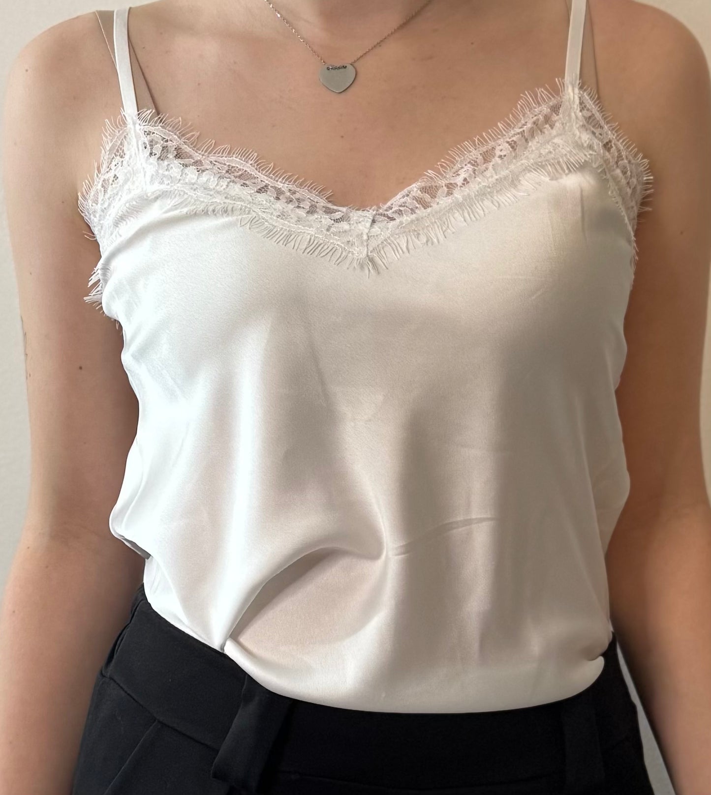 Débardeur avec dentelle Elyne