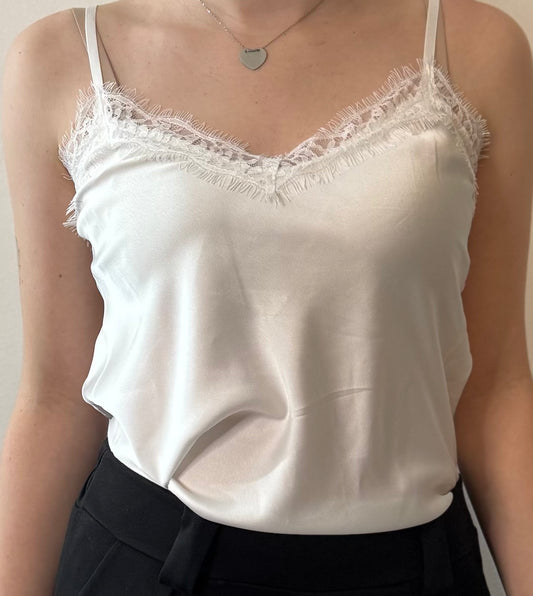 Débardeur avec dentelle Elyne