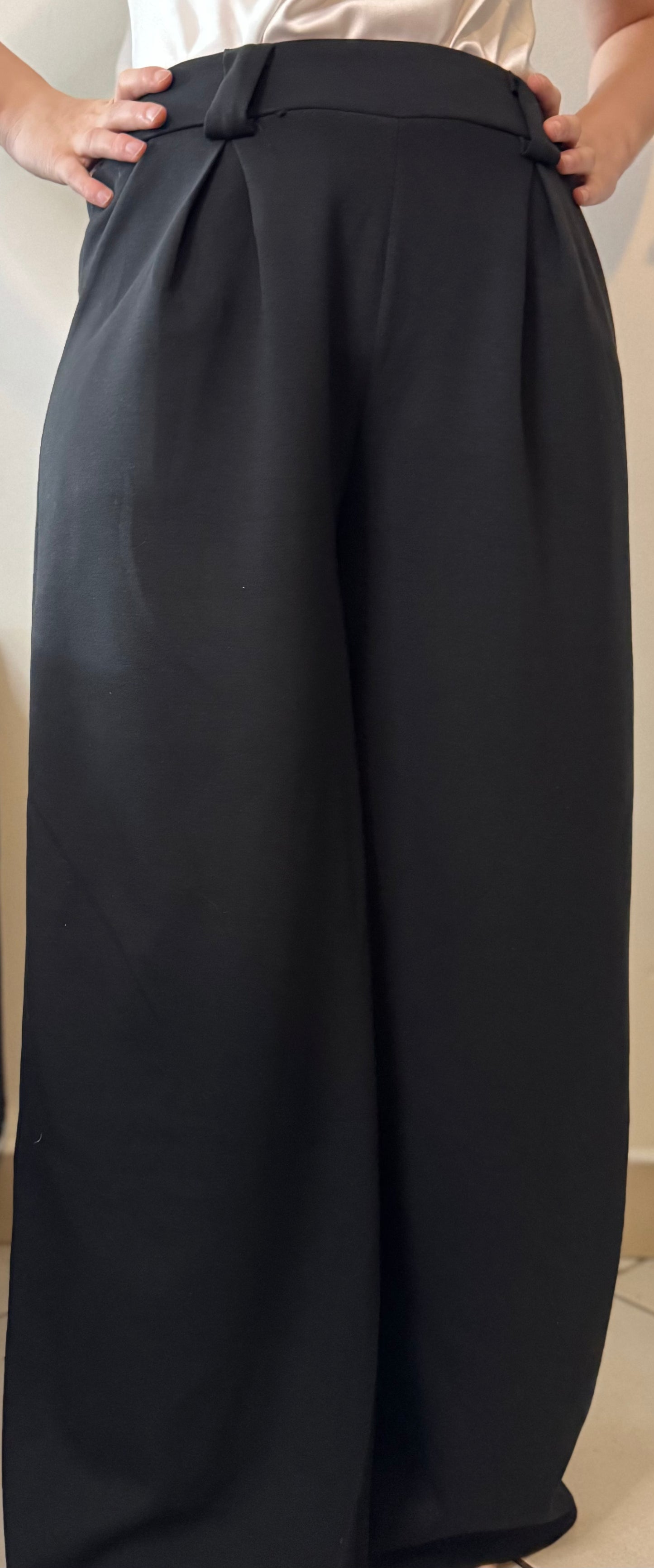 Pantalon large en viscose Nataélia