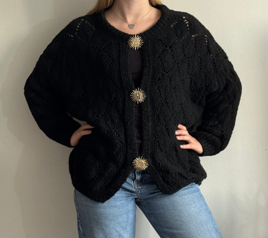 Gilet avec broches soleil Claire