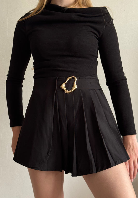 Jupe short plissé tendance Magalie